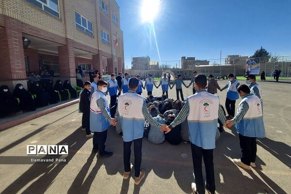 بیست و چهارمین مانور سراسری زلزله و ایمنی در دماوند