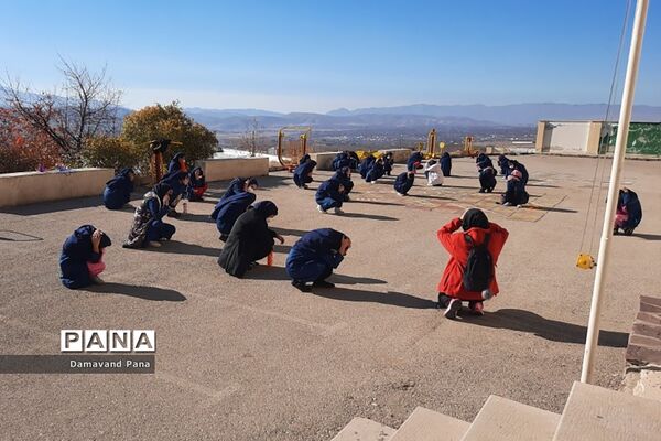 بیست و چهارمین مانور سراسری زلزله و ایمنی در دماوند