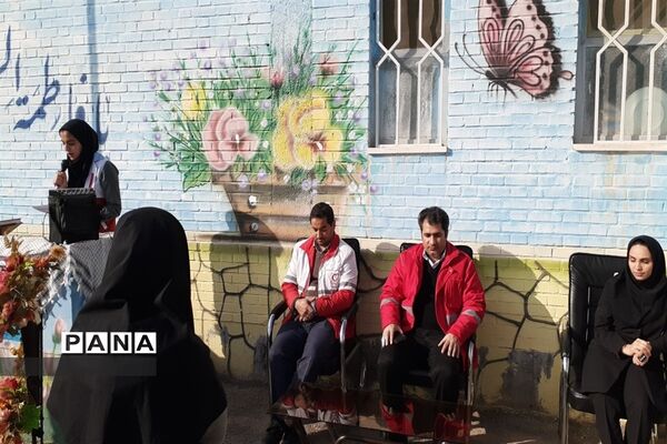 بیست و چهارمین مانورسراسری زلزله در  مدارس شهرستان کلات