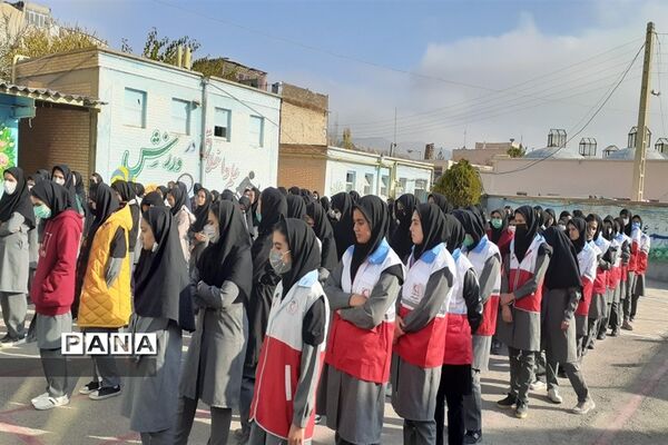 بیست و چهارمین مانورسراسری زلزله در  مدارس شهرستان کلات