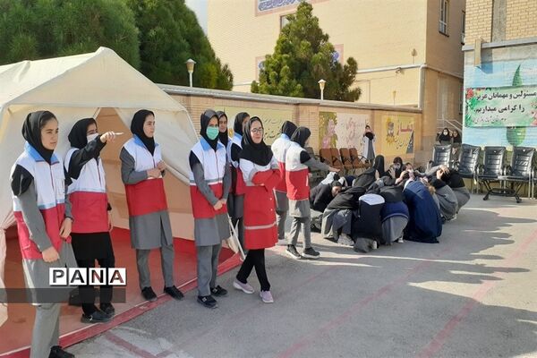 بیست و چهارمین مانورسراسری زلزله در  مدارس شهرستان کلات