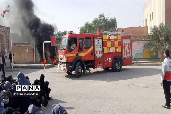 بیست و چهارمین مانور سراسری زلزله و ایمنی در مدارس شادگان