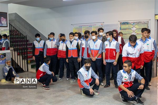 بیست و چهارمین مانور سراسری زلزله و ایمنی مدارس در اصفهان - 1