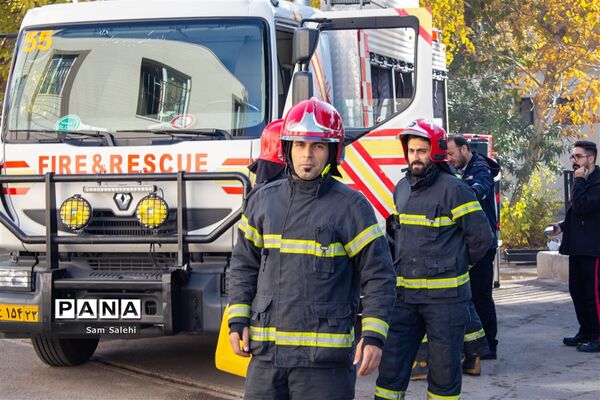 بیست و چهارمین مانور سراسری زلزله و ایمنی مدارس در اصفهان - 1