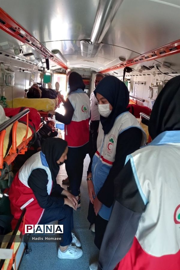 بیست و چهارمین مانور سراسری زلزله و ایمنی مدارس در شهرستان فسا