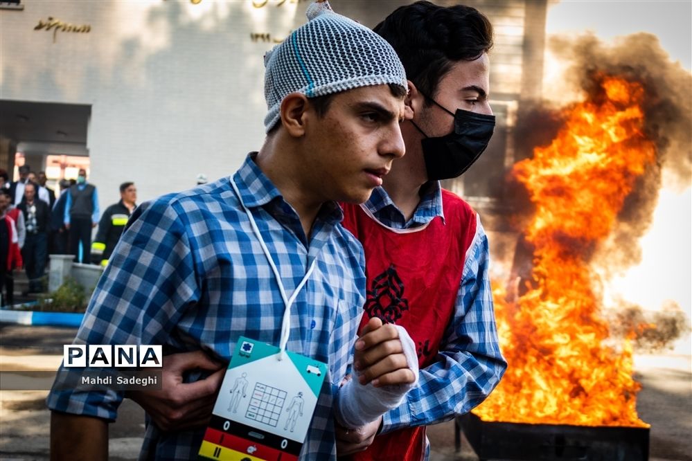 بیست و چهارمین مانور سراسری زلزله و ایمنی مدارس در اصفهان - 4