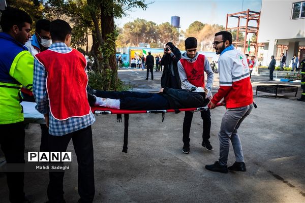 بیست و چهارمین مانور سراسری زلزله و ایمنی مدارس در اصفهان - 4