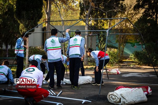 بیست و چهارمین مانور سراسری زلزله و ایمنی مدارس در اصفهان - 4