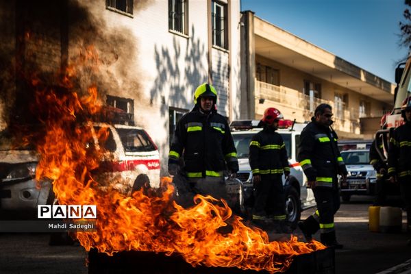 بیست و چهارمین مانور سراسری زلزله و ایمنی مدارس در اصفهان - 4