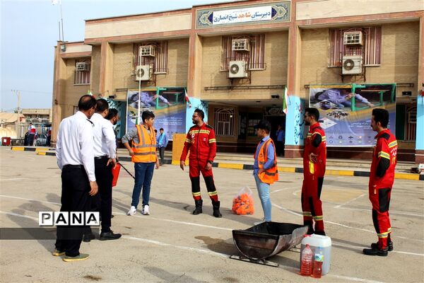 بیست و چهارمین مانور سراسری زلزله در اهواز