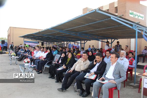 بیست و چهارمین مانور سراسری زلزله در اهواز