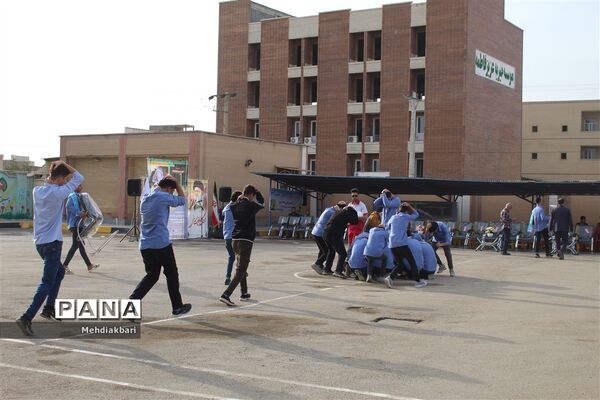 بیست و چهارمین مانور سراسری زلزله در اهواز