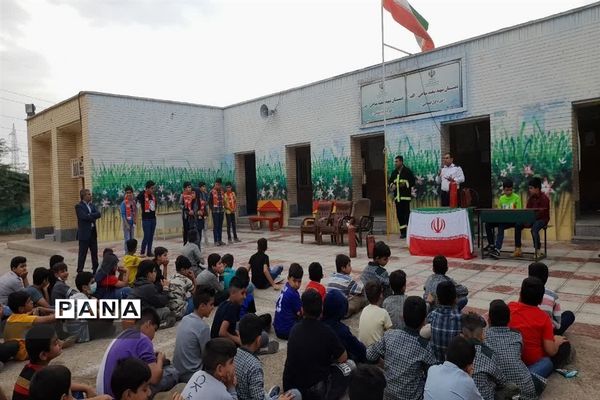 بیست و چهارمین مانور سراسری زلزله و ایمنی در شهرستان باوی