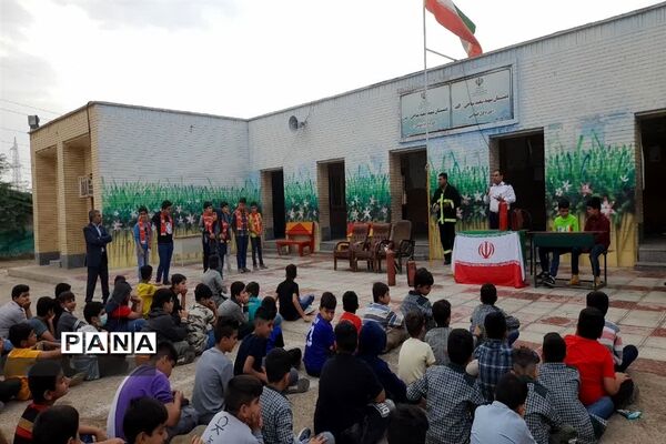 بیست و چهارمین مانور سراسری زلزله و ایمنی در شهرستان باوی