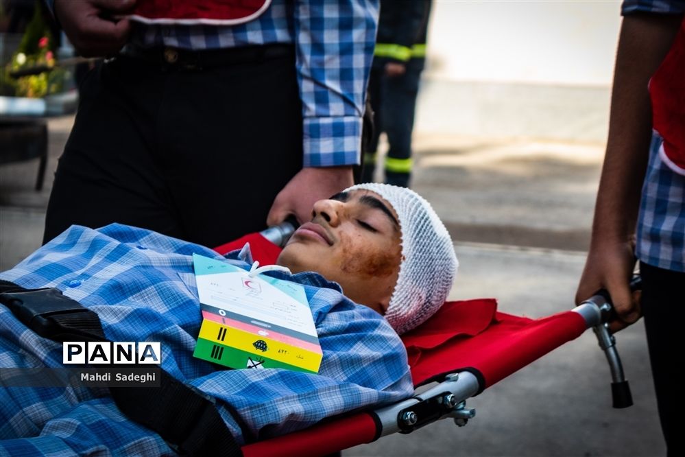 بیست و چهارمین مانور سراسری زلزله و ایمنی مدارس در اصفهان - 5