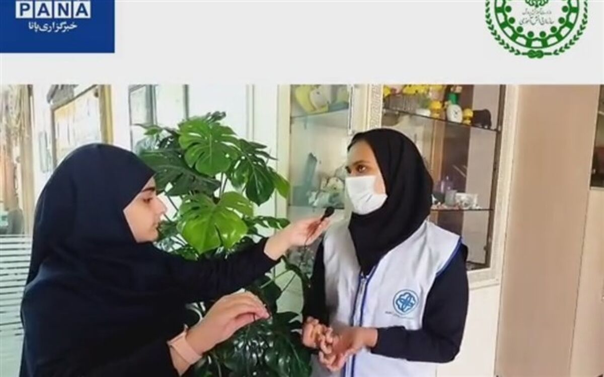 مانور زلزله در دبیرستان شهید حاج امینی  شهرستان نجف‌آباد /فیلم
