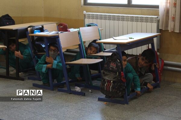بیست و چهارمین مانور سراسری زلزله و ایمنی در سمنان