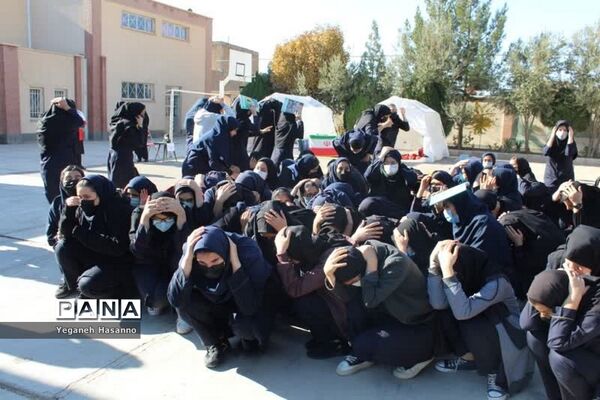 بیست و چهارمین مانور سراسری زلزله در سمنان
