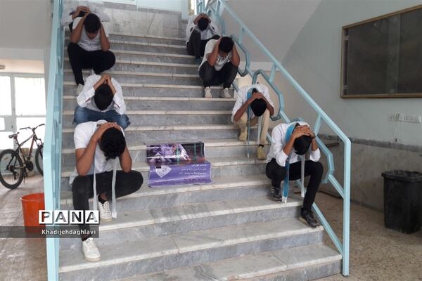 بیست و چهارمین مانور سراسری زلزله در حمیدیه