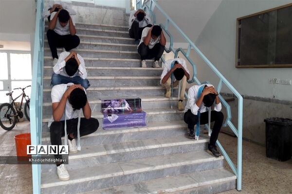 بیست و چهارمین مانور سراسری زلزله در حمیدیه