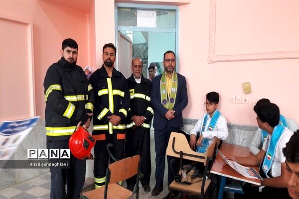 بیست و چهارمین مانور سراسری زلزله در حمیدیه