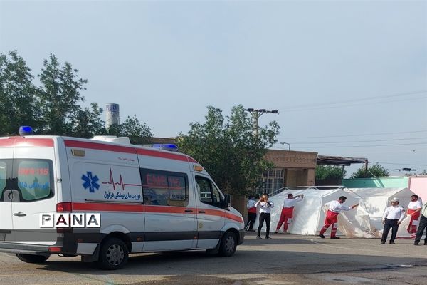 بیست و چهارمین مانور سراسری زلزله درشهرستان دزفول