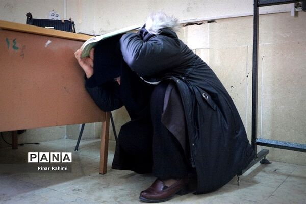 بیست و چهارمین مانور سراسری زلزله و ایمنی در تبریز