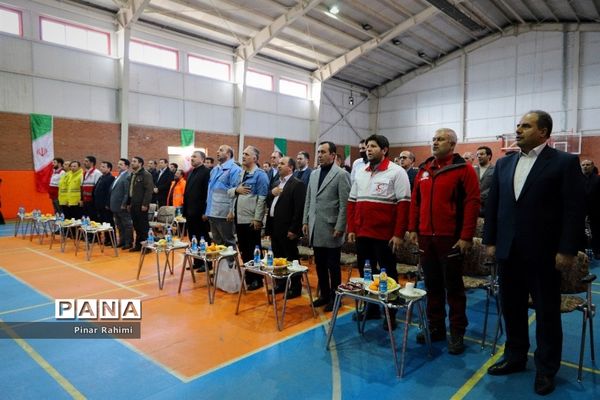 بیست و چهارمین مانور سراسری زلزله و ایمنی در تبریز