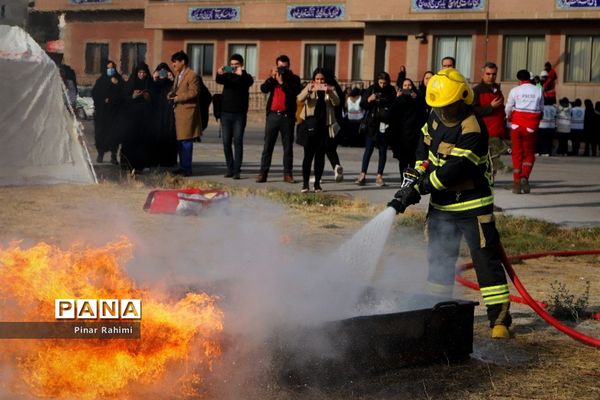 بیست و چهارمین مانور سراسری زلزله و ایمنی در تبریز
