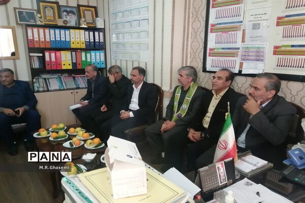 بیست و چهارمین مانور سراسری زلزله و ایمنی مدارس در ناحیه چهار آموزش و پرورش قم