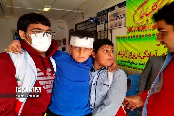 بیست و چهارمین مانور سراسری زلزله و ایمنی مدارس در آباده