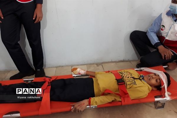 بیست و چهارمین مانور سراسری زلزله و ایمنی مدارس در زاهدان