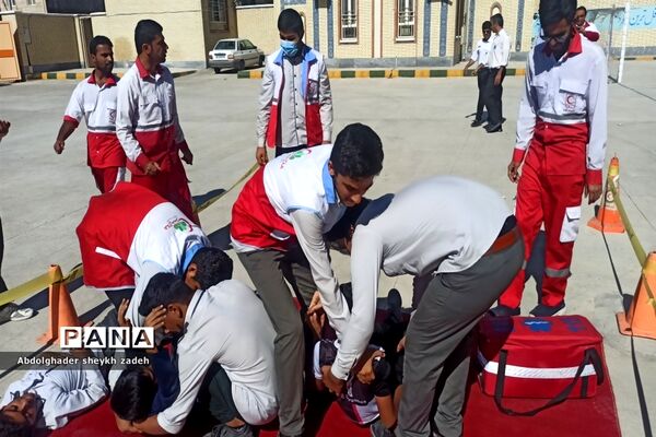 بیست و چهارمین مانور سراسری زلزله و ایمنی مدارس در چابهار