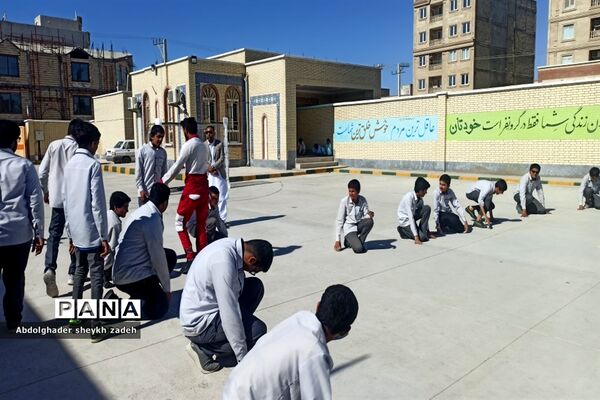 بیست و چهارمین مانور سراسری زلزله و ایمنی مدارس در چابهار
