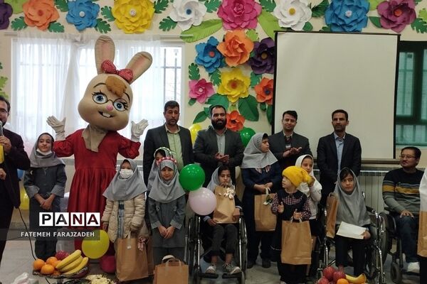 گرامیداشت هفته معلولان در آموزشگاه استثنایی سردار سلیمانی فشافویه