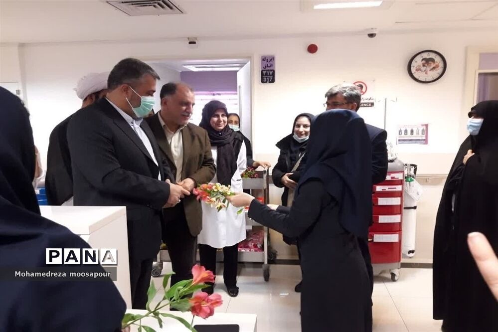 تقدیر از پرستاران ملارد توسط فرماندار و امام جمعه این شهرستان