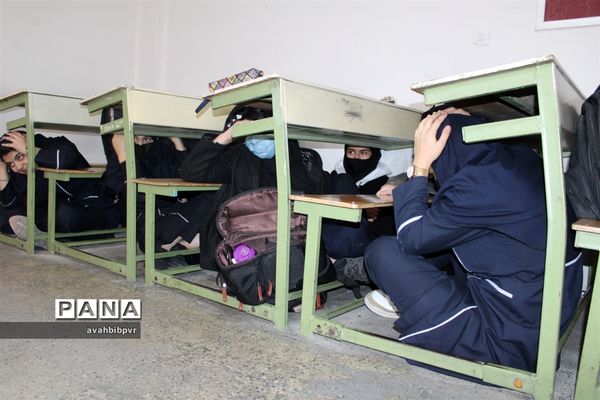 بیست و چهارمین مانور سراسری زلزله و ایمنی در مدارس قزوین