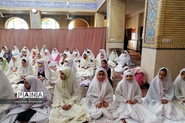 اجرای طرح پیوند مسجد و مدرسه ویژه کلاس ششمی‌های دبستان معارف ناحیه 3 شیراز