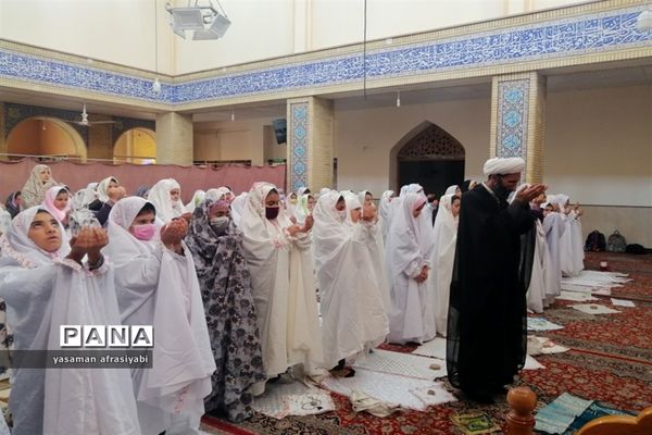 اجرای طرح پیوند مسجد و مدرسه ویژه کلاس ششمی‌های دبستان معارف ناحیه 3 شیراز