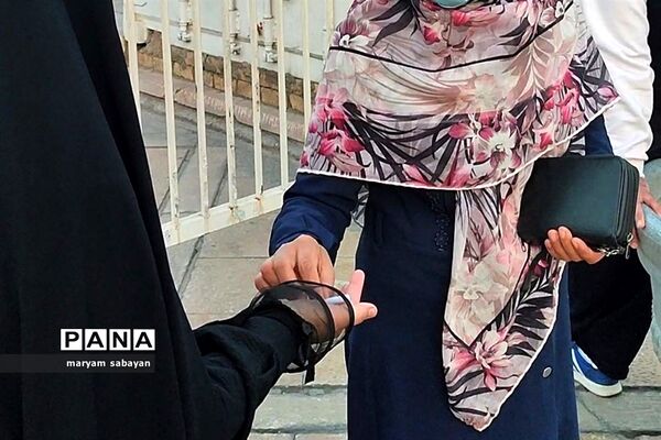 اجرای طرح حریر حیا در حرم سید علاءالدین شیراز