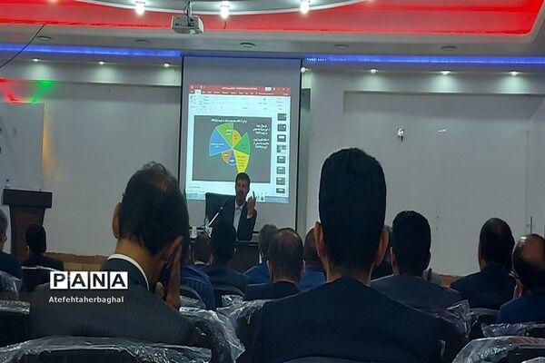 نشست سالانه معاونان پرورشی و تربیت‌بدنی مناطق و نواحی خوزستان در اردوگاه شهید رجایی دزفول