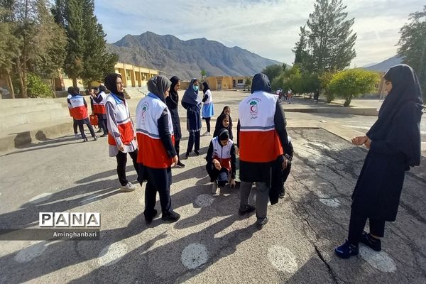 بیست و چهارمین مانور سراسری زلزله و ایمنی در مدارس عشایری خوزستان