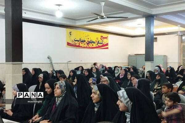 جشن‌ میلاد حضرت زینب (س) و روز پرستار در مدارس وکانون‌های فرهنگی کاشان