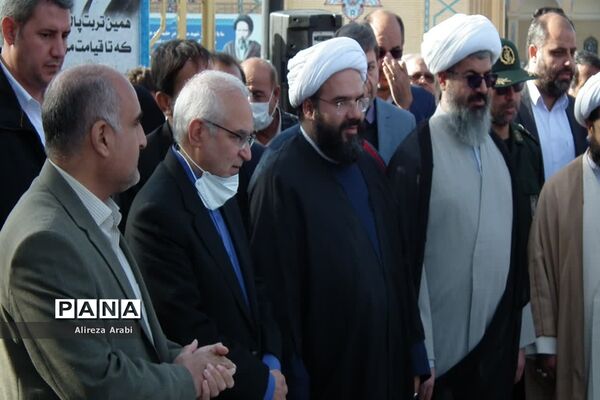 آیین بزرگداشت هشتاد و پنجمین سالروز شهید آیت الله مدرس(ره) در کاشمر