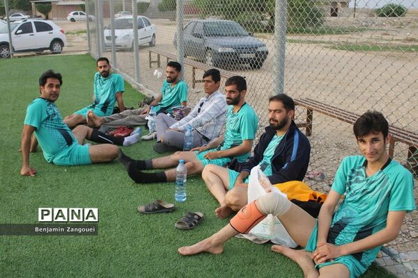 مسابقات مینی فوتبال جام پرچم روستاهای بخش چغادک شهرستان بوشهر