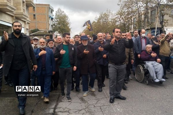 تشییع پیکر شهید امنیت در قائمشهر