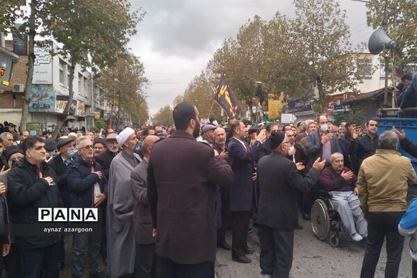 تشییع پیکر شهید امنیت در قائمشهر