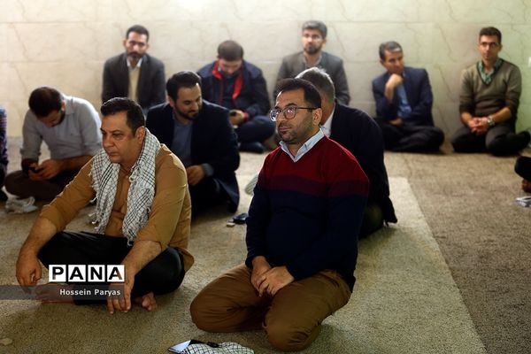 حضور رئیس مرکز بسیج فرهنگیان وزارت آموزش و پرورش در سازمان دانش‌آموزی