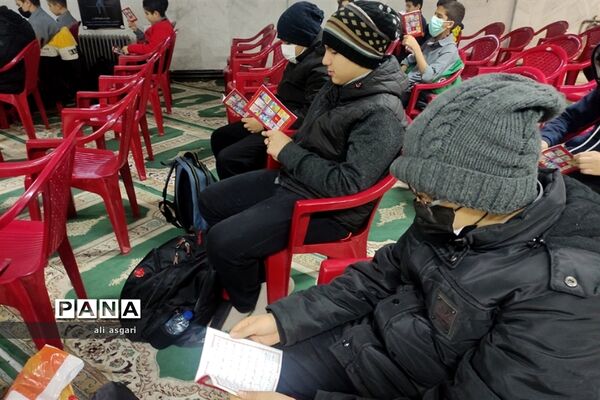 برگزاری زیارت عاشورا در مرکز استعدادهای درخشان دارالفنون شهریار
