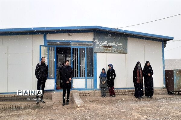 بازدید مدیرآموزش و پرورش کلات از مدارس روستاهای مسیر پساکو